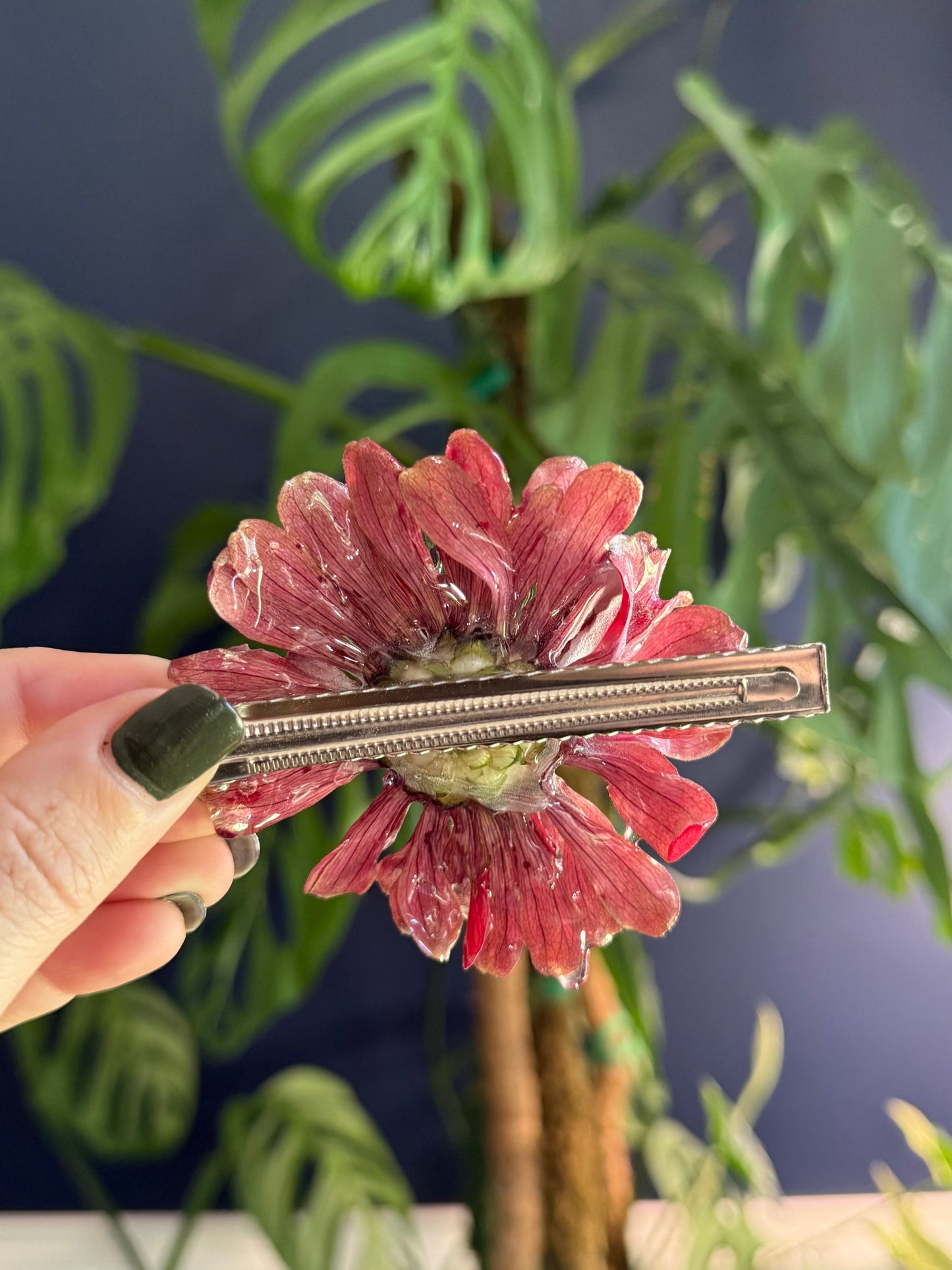 Zinnia Hair Clip