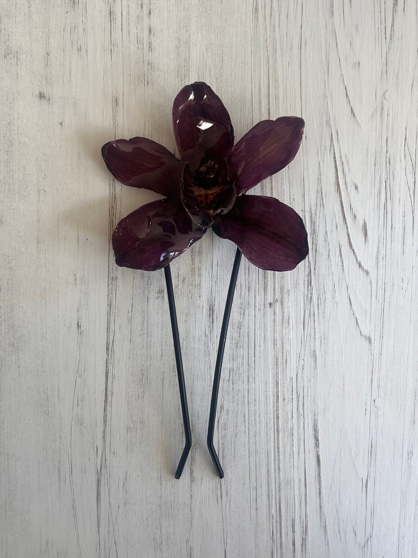 Large Orchid Hair Accessory