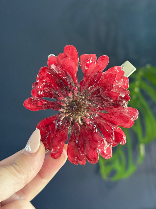 Zinnia Hair Clip