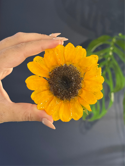 Large Sunflower Pin