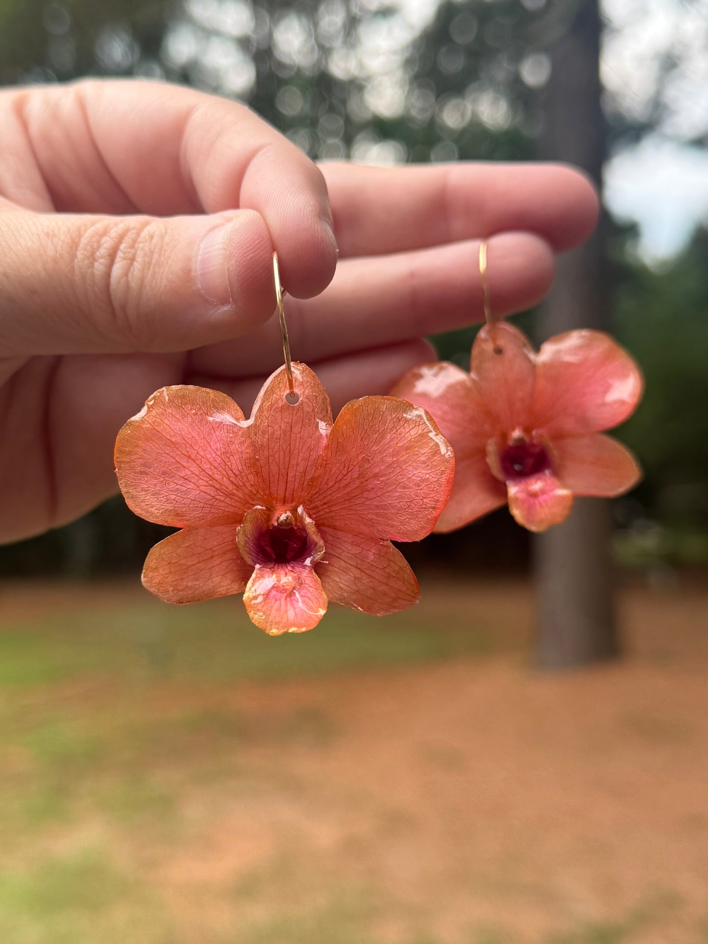 Mini Dendrobium Earring