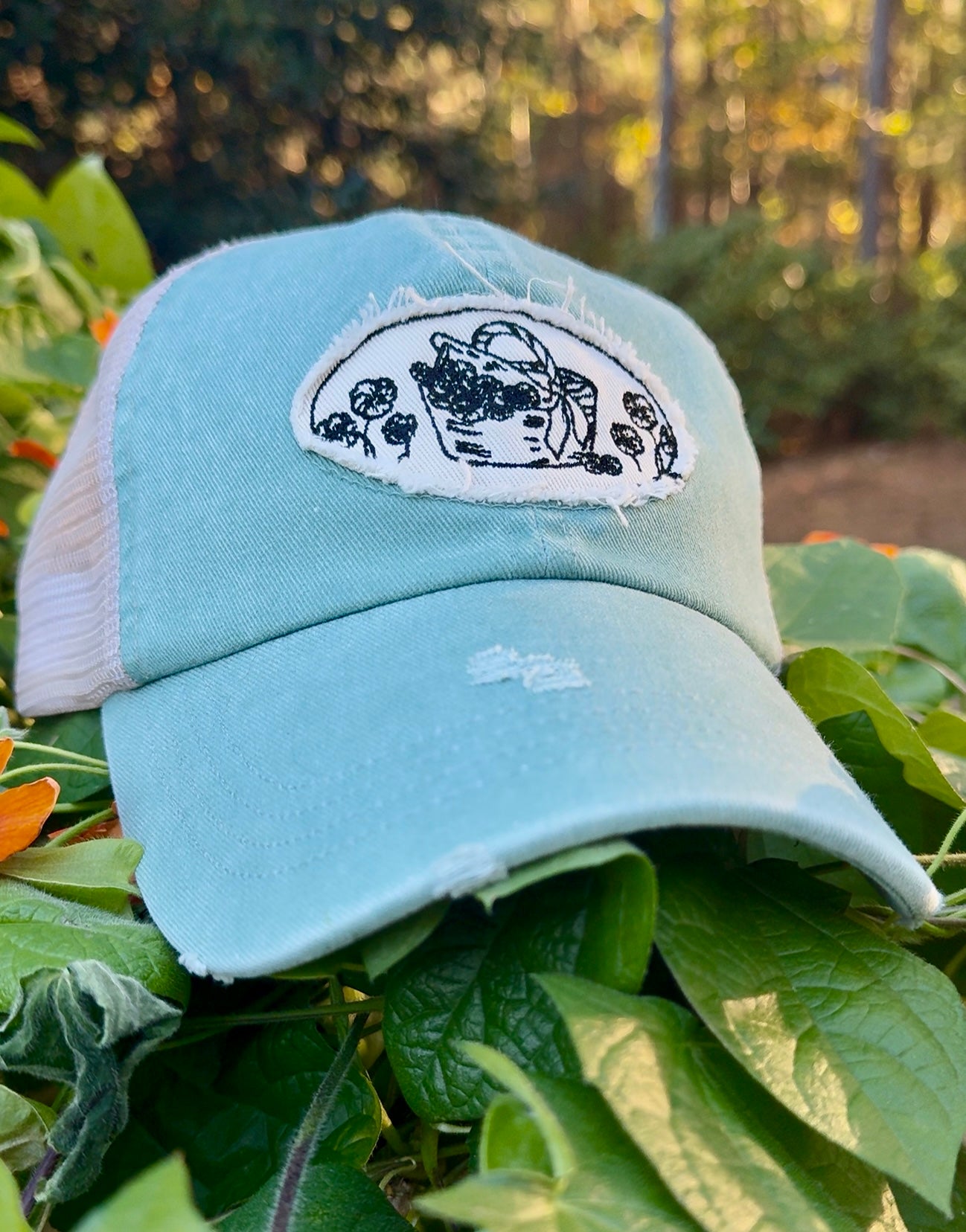 Sweet Dandelion Brand Hat 🩵