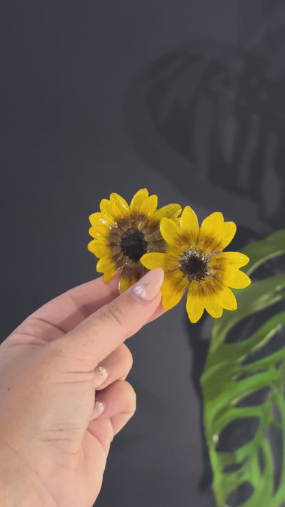 Sunflower Stud Earrings